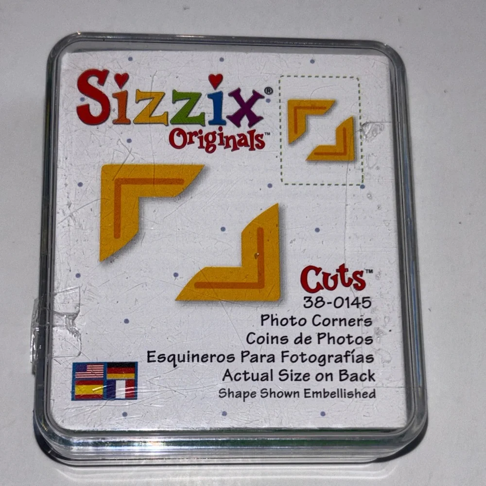 Sizzix Photo Corner Die Set - Originals Cuts 38-0145